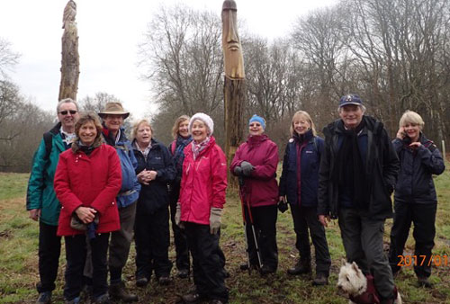 Hungerford U3A walk 23 Jan 2017